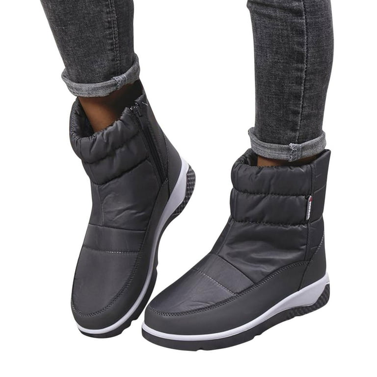 TKYCMSUAKI Womens Cowboy Boots,Snow Boots for Women Winter Water