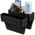 thumbnail image 4 of 2 Pcs Seat Gap Filler Car Seat Organizer Car Inserts Between Seats Console Car Interior Storage Box Organizer, 4 of 8