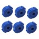 thumbnail image 5 of 6 piezas de tuercas de liberación rápida para tambor, piezas de kit de batería, reemplazo de hebilla de fijación profesional, tuerca de instalación, Azul, 5 of 8