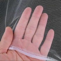 LAMIRO Ultra Large Mosquito Net with Carry Bag, Bug Netting with 2 ings | Mosquito Netting for Bed, Patio, Camping, Outdoor & Travel | Mosquito Net for Bed with Carrying Pouch & Hanging Kit