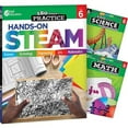 thumbnail image 1 of Shell Education SEP147647 Année 6 180 Jours Steam&44; Science & Math Livres - Lot de 3, 1 of 1