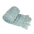 thumbnail image 4 of Home Soft Things Multi Color Chenille Throw - Light Blue - 60" x 80" Jumbo, 4 of 6