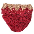thumbnail image 2 of Muslim Turban Hat, Turban Head Wrap Multicolor Floral Design Fine Workmanship Stylish Exquisite  For Worship For Daily Wear Wine Red, 2 of 8