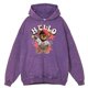 thumbnail image 3 of Sudadera con capucha retro desgastada Hello I Am Your Friend Ted Bear para hombre, estilo hip hop, informal, holgada, a la moda, 100 % algodón, 3 of 4