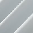 thumbnail image 3 of Sun Zero Nolan 1-Piece Energy Saving Blackout Grommet Curtain Panel, 40"X63", Dove White, 3 of 9