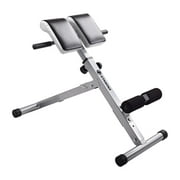 Stamina Products Adjustable Hyperextension Padded Fitness Exercise Bench