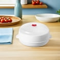 thumbnail image 2 of ColoMX Vaporera para microondas de cocina, soporte para alimentos al vapor, vaporera para horno microondas doméstico, 2 of 8
