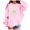 Z4-Pink, variant on Staki Toddler Girl Hoodie Girls Long Sleeve Hooded Sweatshirt Thick Graphic Hoodie Cute Pullovers Tops(White,11-12 Years)
