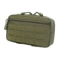 thumbnail image 2 of Bolsa de herramientas pequeña, organizador de bolsas modular horizontal, utilitario, con cremallera, con cerradura, resistente Verde, 2 of 9