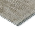 thumbnail image 5 of HomeRoots 670992 8 x 10 ft. Beige & Taupe Striped Transitional Washable Machine Made Rectangle Area Rug with UV Protection, 5 of 7