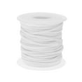 thumbnail image 1 of EeaseMX 1 rollo de 30 metros de mechas preenceradas para hacer velas, material de algodón trenzado de 32 hebras para velas (blanco), 1 of 7