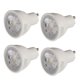 thumbnail image 1 of 4 Uds. Bombilla LED inteligente sincronización Control de voz luz de inundación atenuación suministros para el hogar GU10 95-250V 4,7W, 1 of 14