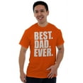thumbnail image 5 of Cool Father's Day Best Dad Ever Men's Graphic T Shirt Tees Brisco Brands S, 5 of 6