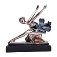 thumbnail image 3 of Figura de bailarina de ballet Colección de estatuas de bailarina de ballet Resina Recuerdo Artesanía Arte B, 3 of 9