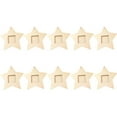 thumbnail image 3 of 10 Pieces Christmas Tree Plywood Photo Frame Christmas Tree Plywood Assortment Hotel Living Room Wall Star Hanging Decoration Assorted Kit, 3 of 9