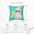 thumbnail image 4 of Bingfone Decorative Pillow Covers 16"X16" Summer Gnome,Cute Gnome Couch Pillow Cases Modern Farmhouse Covers For Couch Sofa Bed, 4 of 9