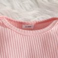 thumbnail image 5 of HCNTES Baby Girl Winter Clothes Baby Girl Clothes Fall Winter Outfit Long Sleeve Ruffle Solid Romper Plaid Skirt Bow Headband 3 Pcs Set, 5 of 8