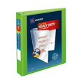 thumbnail image 1 of Avery-Dennison 79773 Heavy-Duty View Binder with Locking EZD Rings, Chartreuse - 1.5 in., 1 of 1