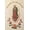 English, variant on CF3884 Christening Baptism Virgin Mary (Quadalupe) Embroidered Iron On Patch (4"X1.5", without Words)