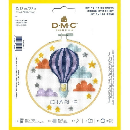 UPC: 0077540987467 | DMC Counted Cross Stitch Kit Hello Baby