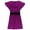Pink - magenta, variant on Agb Womens Belted A-Line Dress