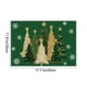 thumbnail image 3 of Uuiauoio Festive Christmas Tree Pattern Placemats Heat Resistant Table Mats for Holiday Dining Decor Party Dinner Settings and Seasonal Home Tableware,Seasonal Christmas Table Mats for Decoration, 3 of 6