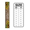 thumbnail image 6 of Table Runner Dresser Scarves 72 Inch Long, Blossom Sunflowers Butterfly Linen Dining Table Runners Farm Vintage Wood Plank Tabletop Scarf for Wedding Holiday Party Kitchen, 6 of 7