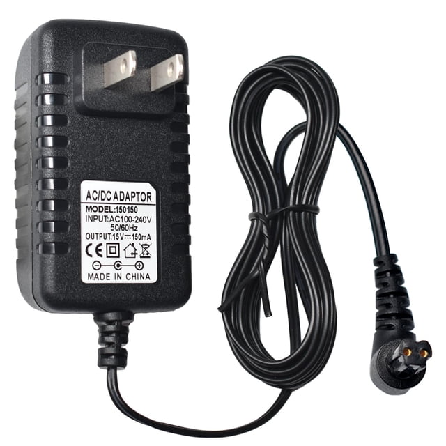 Cargador Pinkind 15V 150mA para Aspiradora Black & Decker con Cable de 2m