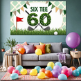 thumbnail image 5 of Decorative Design Golf Birthday Banner Outdoor Theme 60th Birthday Celebration Event Prop for Birthday Party Adult Celebration Outdoor Event, 5 of 8