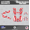 Red, variant on Kalair GFX Graphics Kit for Honda ATV TRX 400EX (1999-2004) Lethal Series
