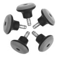 thumbnail image 1 of FOMIYES 5Ud De PU Elasticidad Para Sillas Giratorias Negras Silenciosas Y Duraderas, 1 of 7