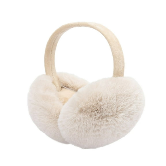 Cold Weather Earmuffs for Women-Fluffy Plush Ear Warmers Winter Headband,Cozy Furry Ear Covers&Cute Slouchy Ear Muffs,Warm Ear Protection for Outdoor Activities,Soft Winter Accessories for Daily Use