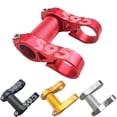thumbnail image 3 of Adjustable Folding Bike Handlebar Stem Bicycle Double Riser Bike Handle Part, 3 of 10