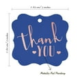 thumbnail image 7 of Inkdotpot Hang Tags Thank You Bridal Shower-Baby Shower-Retirement-Wedding-Birthday Favor Bracket Shape Gift Tags Real Rose Gold Foil Bonbonniere Tag Pack Of 100, 7 of 7