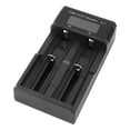thumbnail image 1 of Cargador De Batería Recargable, Cargador De Batería Portátil De 2 Compartimentos, Carga USB Fácil De Usar Para Batería De Litio De 3,7 V, Batería Ni MH Ni Cd De 1,2 V, 1 of 7