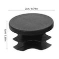 thumbnail image 2 of RUNROTOO 100 Pcs Bouchons en Plastique Bouchons Ronds pour Rampes en Composants Mécaniques, 2 of 8
