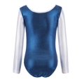 thumbnail image 3 of Long Sleeves ​Shiny Gymnastics Sport Training Dancewear Ballet Leotards For Little Girls, 3 of 9