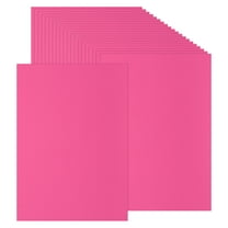 Uxcell 100 Sheets Colored Cardstock Paper, A4 Size 250GSM Thick Card Stock for DIY Crafts Scrapbooking, Dark Pink
