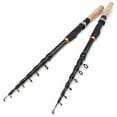 thumbnail image 2 of Portable Telescopic Spinning Fishing Rods, Carbon Blanks & Solid Carbon Tip, Cork Handle, Travel Rod, Light Weight and Short Collapsible Rods, 2 of 8