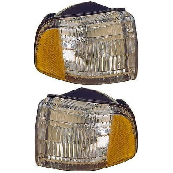 Garage-Pro Driver and Passenger Side Corner Light Set Compatible with 1994-2001 Dodge Ram 1500, Fits 1994-2002 Ram 2500, 1994-2002 Ram 3500 Old Body Style