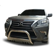 Broadfeet // Front: Bull Bar with Skid Plate 2014-2021 Lexus GX460 / GX470 Stainless Steel