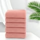 thumbnail image 1 of Toallas de baño, 5 piezas, toalla de terciopelo, toalla facial lisa, suave, absorbente, para lavado facial, toalla facial Ah, una toalla, 1 of 6