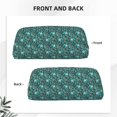 thumbnail image 5 of Uemuo Lephants in the Jungle Printed Leather Pencil Case, Pencil Pouch, Portable Pencil Bag, Pen Case for& Office, 5 of 7