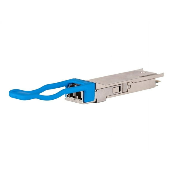 HPE Aruba - QSFP28 transceiver module - 100GbE - 100GBase-FR1 - LC single-mode - up to 1.2 miles - for HPE Aruba 9300-32D 32-port 100/200/400G QSFP-DD 2-port 10G SFP+ Switch