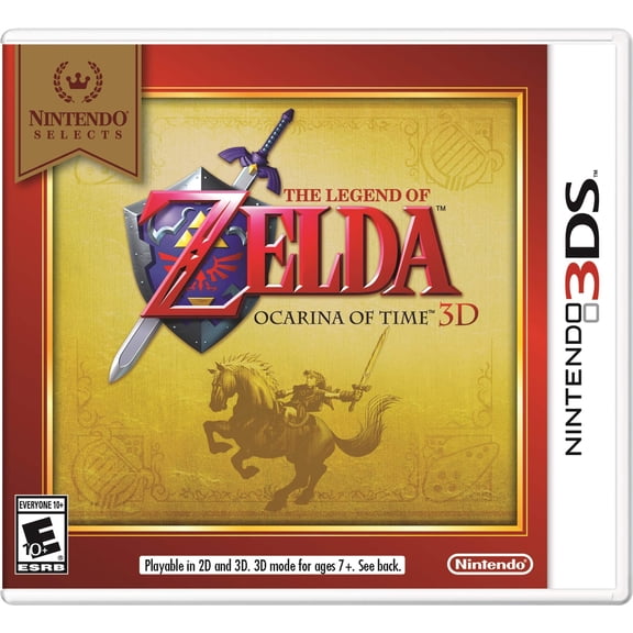 Nintendo Selects: The Legend of Zelda: Ocarina of Time 3D - Nintendo 3DS Standard Edition