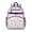 Princess Rainbow Castle, variant on Princess Unicorn Butterfly Pattern Backpack for School,Cute School Bag,Schoolbag with Adjustable Shoulder Straps & Padded Back,15.25"x11.5"x5.25"