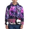 thumbnail image 5 of Sigee Monster High (35) for Men's Pullover Hoodie Sweatshirts Adult Casual Long Sleeve Sweatshirts ,Sizes S-4XL,Small, 5 of 6