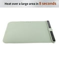 thumbnail image 4 of Food Warming Mat, 8S Rapid Heating Warming Pad for Food with 9 Temperature Settings & Timer, Roll Up Warming Trays for Buffets Parties Family, Green, Large, 4 of 7