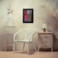 thumbnail image 4 of Mahan, Kathy 13x18 Black Modern Framed Museum Art Print Titled - Layers of Color I, 4 of 5