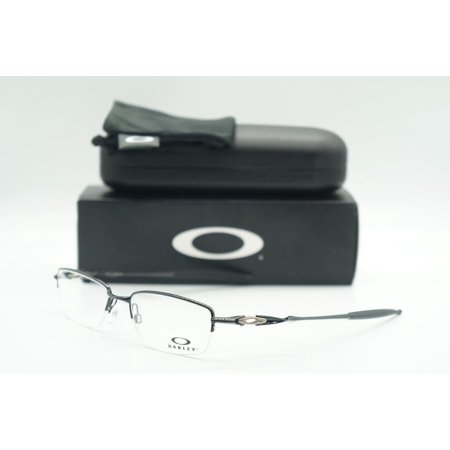 NEW OAKLEY OX3143-0153 POL BLACK DRILL 0.5 AUTHENTIC EYEGLASSES FRAME RX 53-18